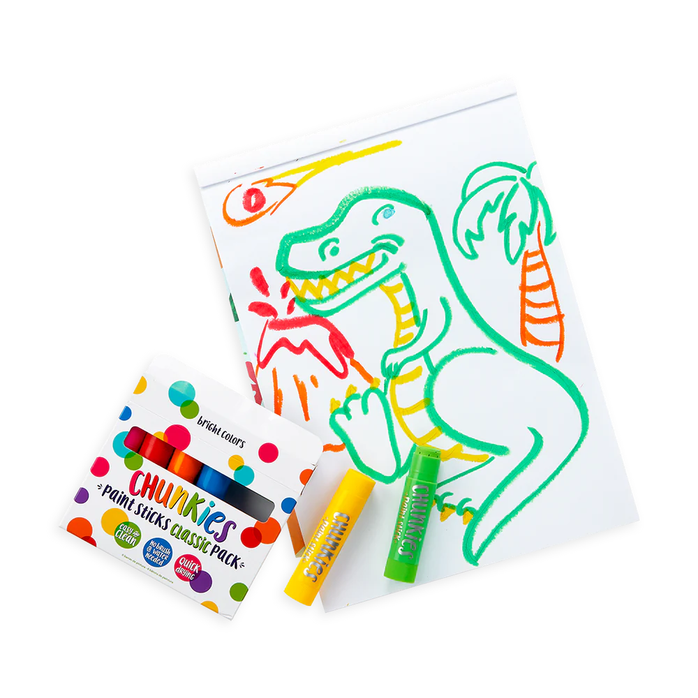 Chunkies Classic Paint Sticks: Set of 6