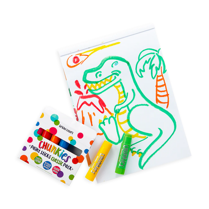Chunkies Classic Paint Sticks: Set of 6