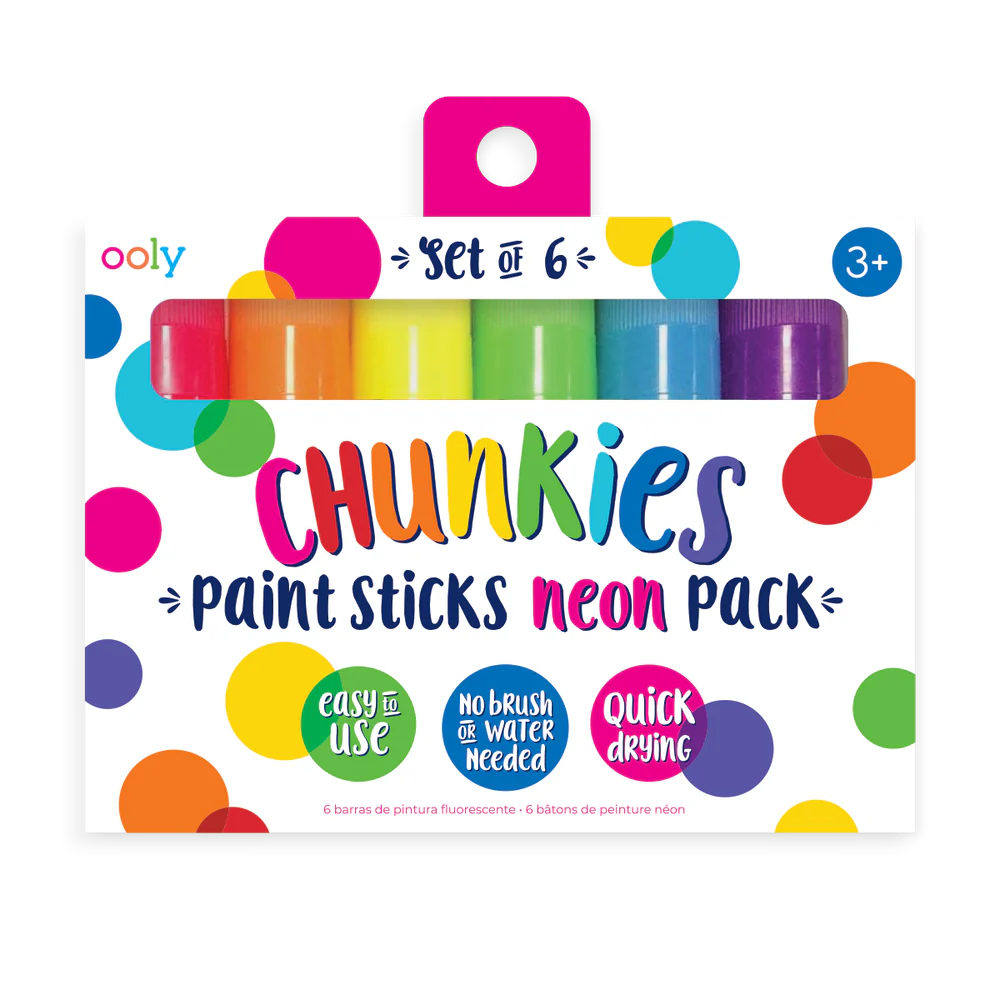 Chunkies Neon Paint Sticks: Set of 6