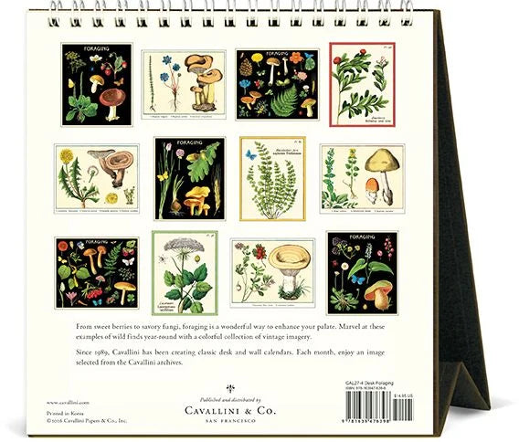 2027 Foraging Desk Calendar