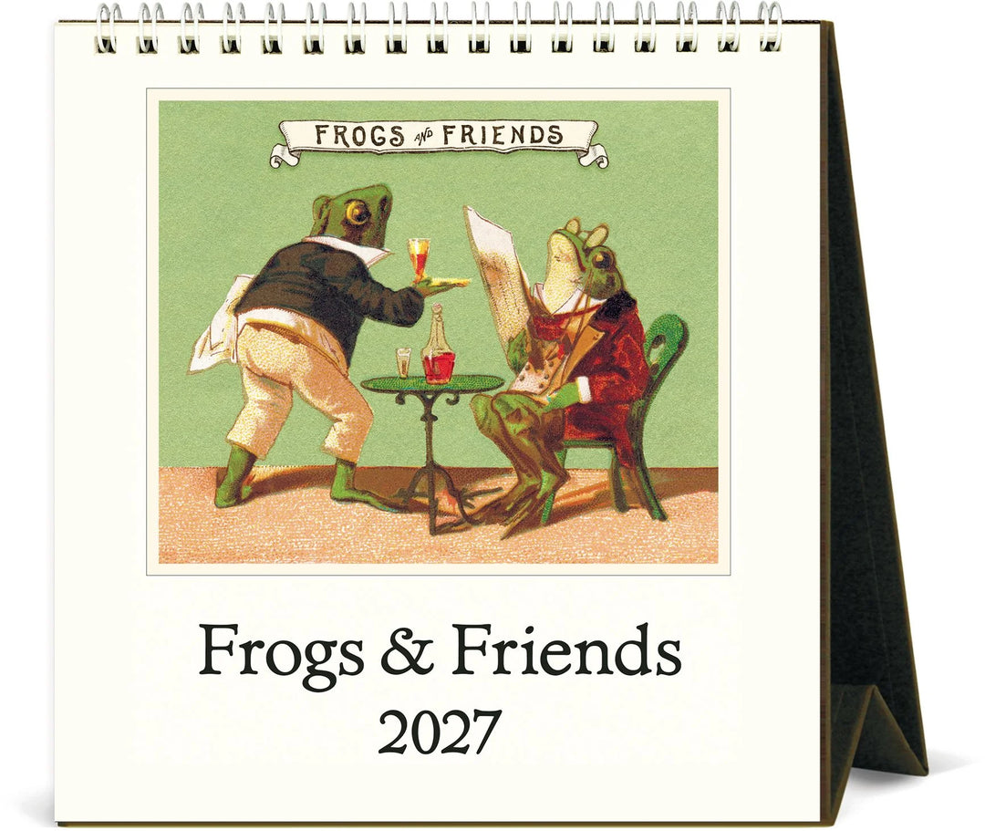 2027 Frogs & Friends Desk Calendar
