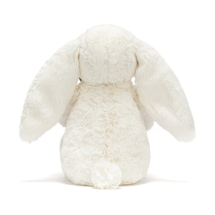 Cream Bunny with Plant