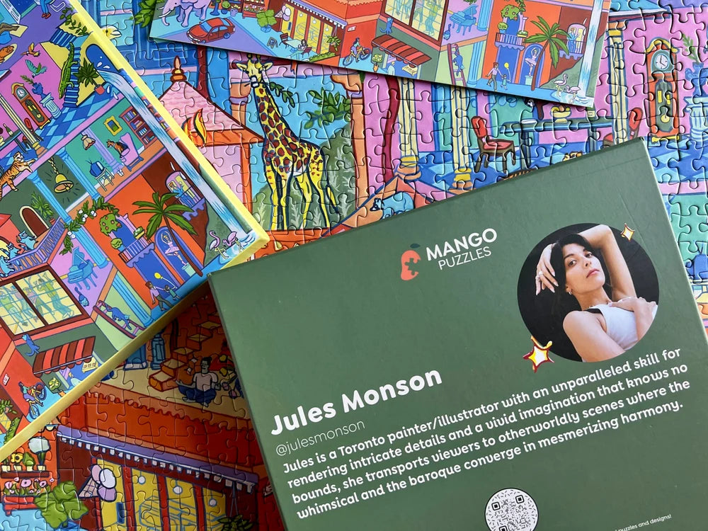 Wild Thing | 1000-piece Puzzle for Adults | Artwork by Jules Monson