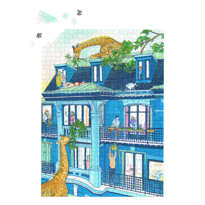 City Culture | 1000-piece Puzzle for Adults | Artwork by Jules Monson