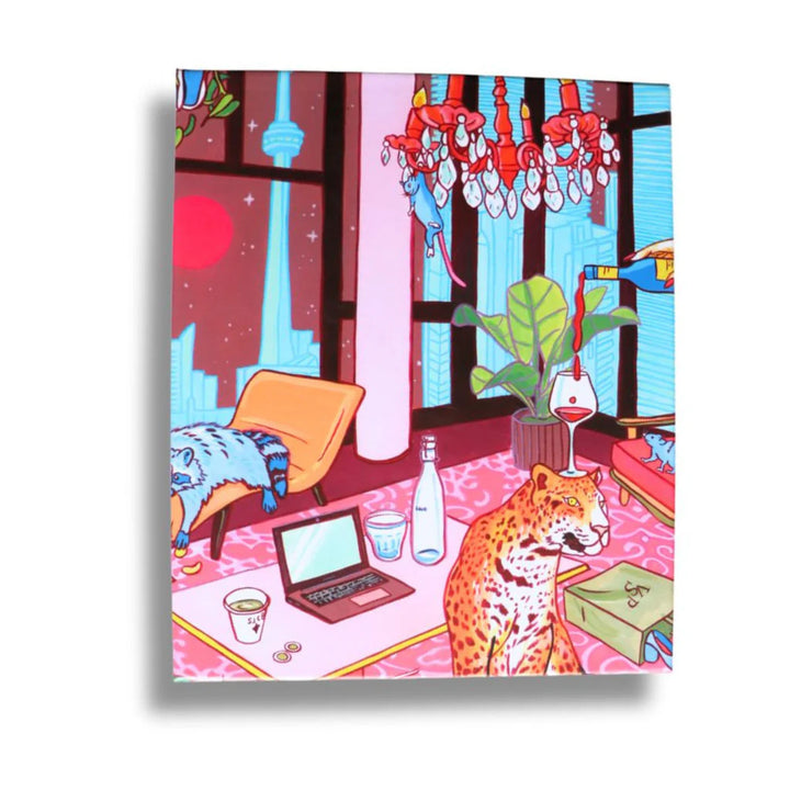 Just a girl in Toronto | 1000-piece Puzzle for Adults | Artwork by Jules Monson
