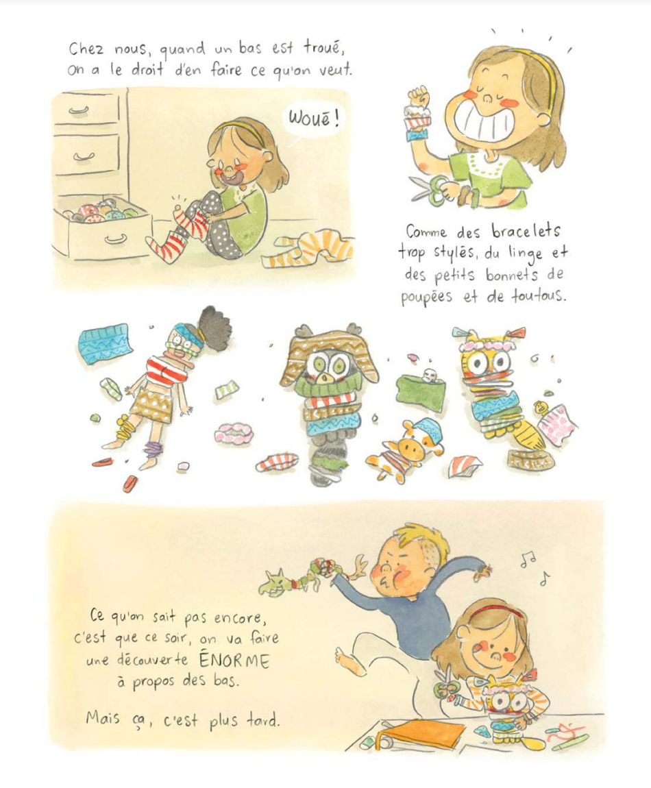 Le Tiroir Des Bas Tout Seuls (The Drawer of Orphan Socks)