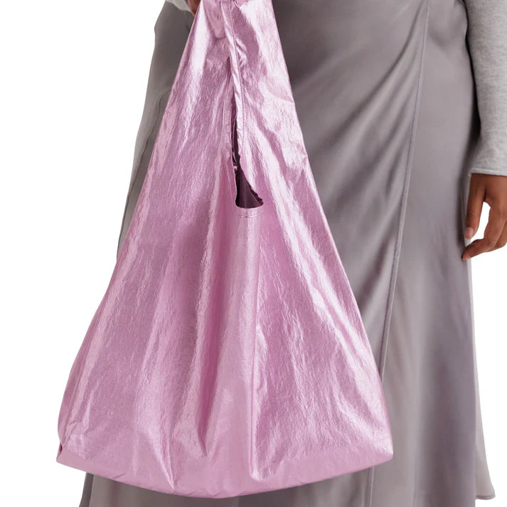 Standard Baggu: Blush Metallic