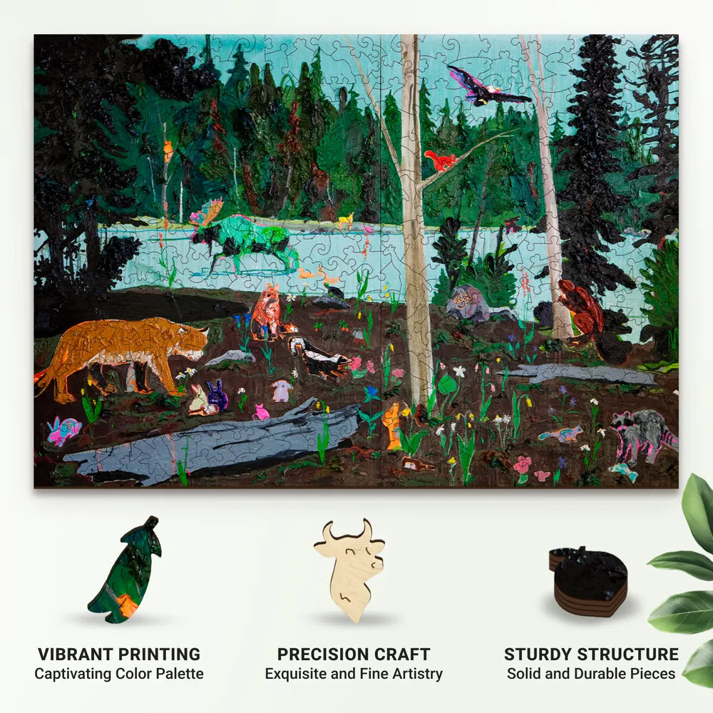 Super! Natural! by Kim Dorland | Art Wood Puzzle