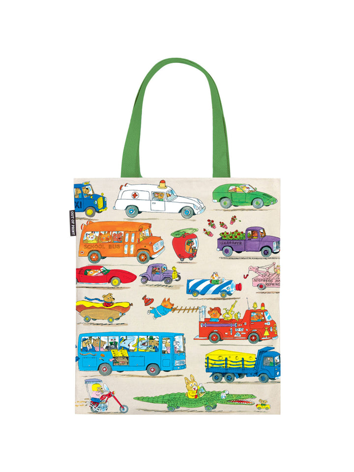 Richard Scarry's Cars and Trucks and Things That Go: Tote Bag