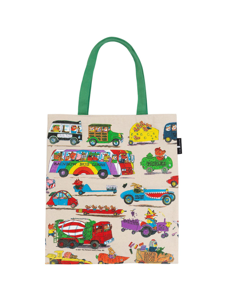 Richard Scarry's Cars and Trucks and Things That Go: Tote Bag