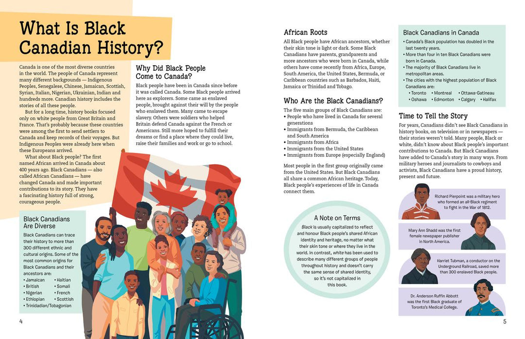 The Kids Book of Black History in Canada