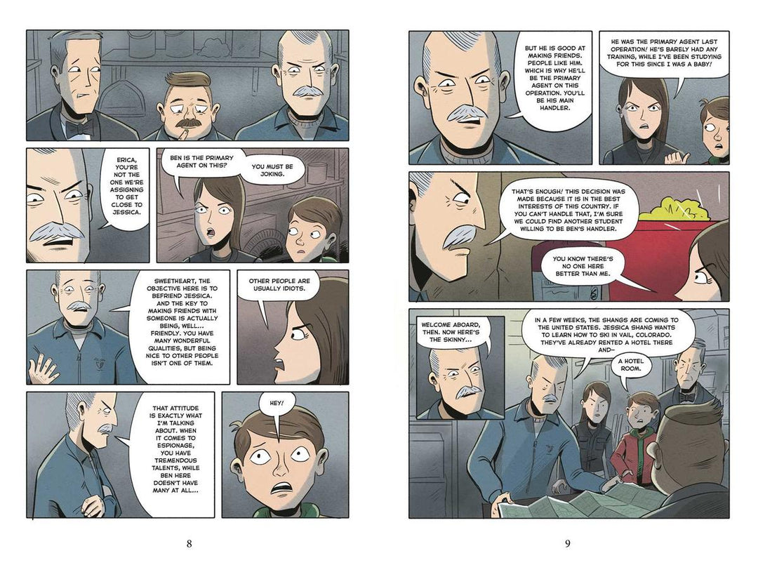 Spy Ski School the Graphic Novel