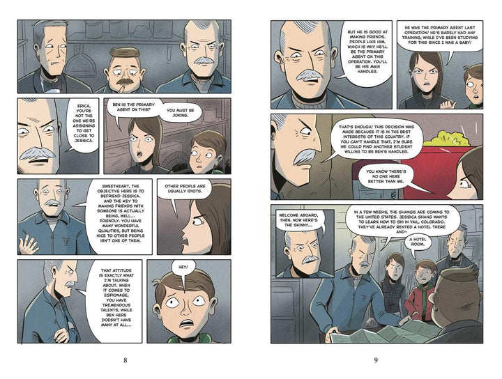 Spy Ski School the Graphic Novel