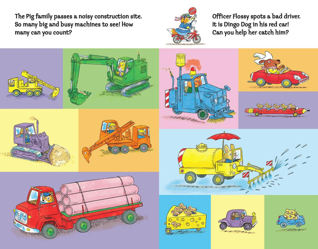 Richard Scarry's Cars and Trucks Fold-and-Find!
