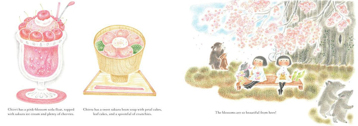 Chirri &amp; Chirra, Among the Cherry Blossoms