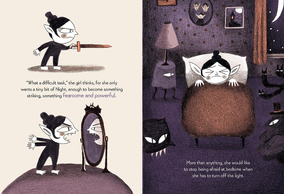 Vampire Girl Conquers the Night