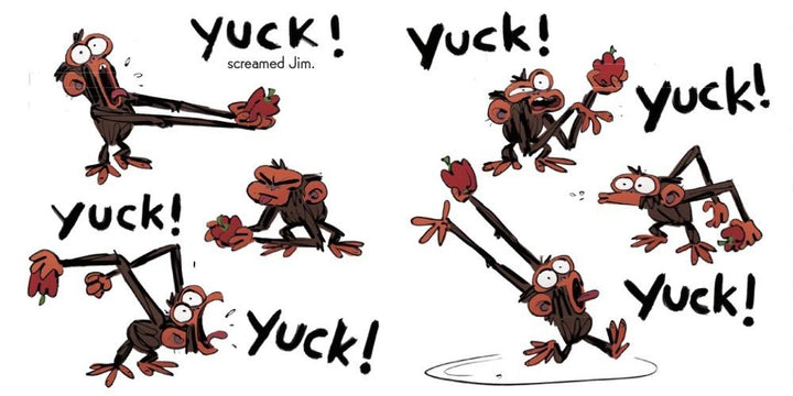 Grumpy Monkey Yuck!