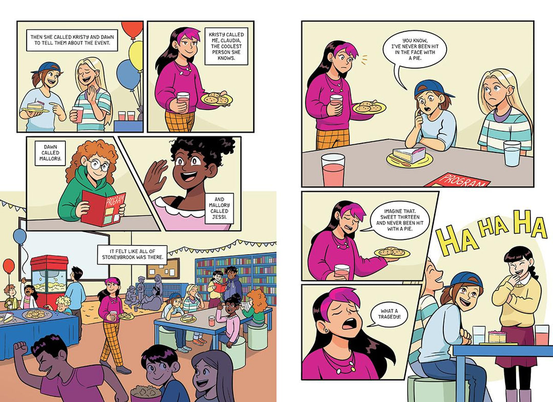 Claudia and the Bad Joke: A Graphic Novel (The Baby-sitters Club #15)