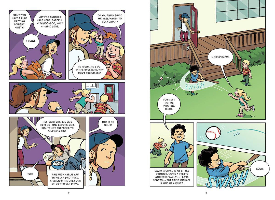 Kristy and the Walking Disaster: A Graphic Novel (The Baby-sitters Club #16)