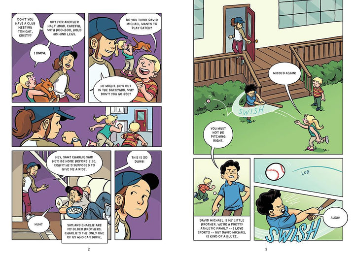 Kristy and the Walking Disaster: A Graphic Novel (The Baby-sitters Club #16)