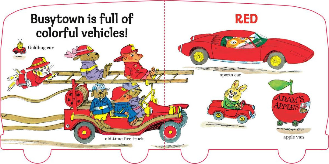 Richard Scarry's Colorful Cars and Trucks