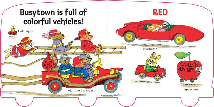 Richard Scarry's Colorful Cars and Trucks