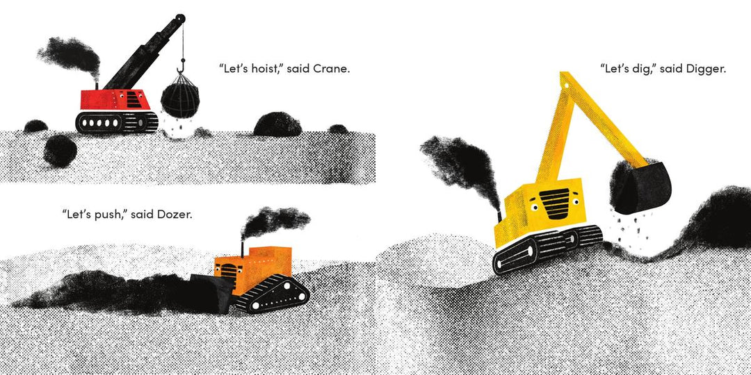 The Digger and the Flower Board Book
