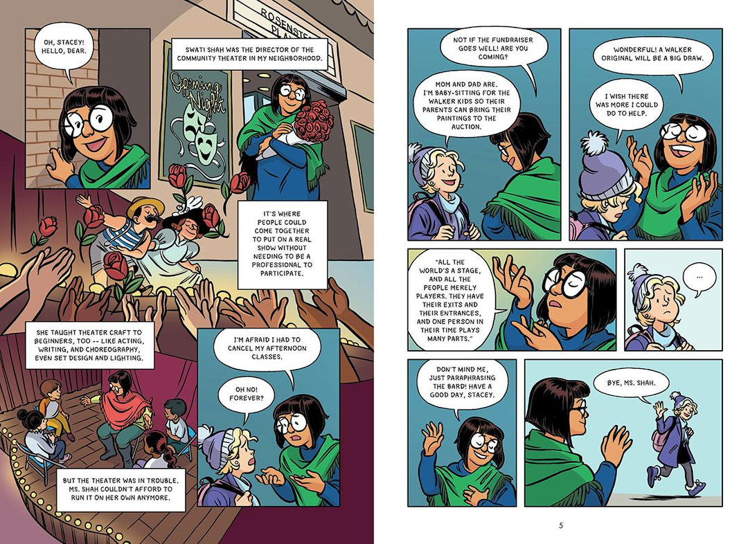 Stacey's Mistake: A Graphic Novel (The Baby-Sitters Club #14)