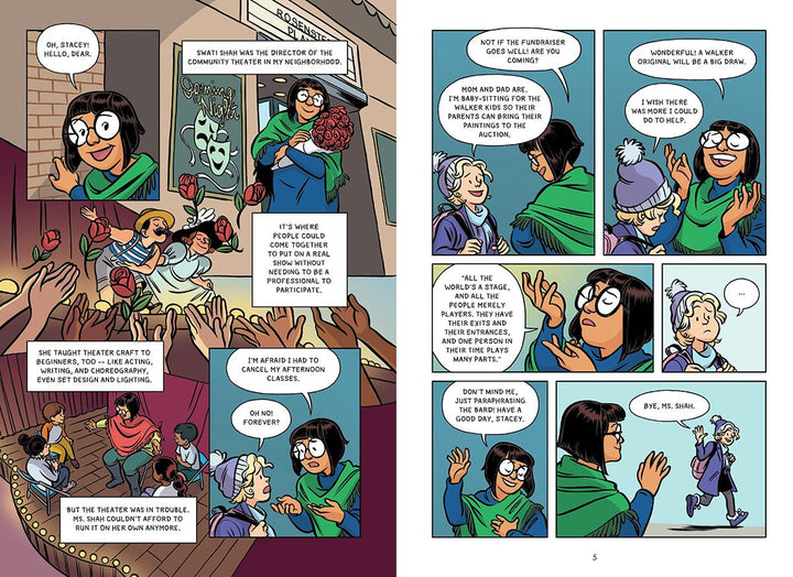 Stacey's Mistake: A Graphic Novel (The Baby-Sitters Club #14)