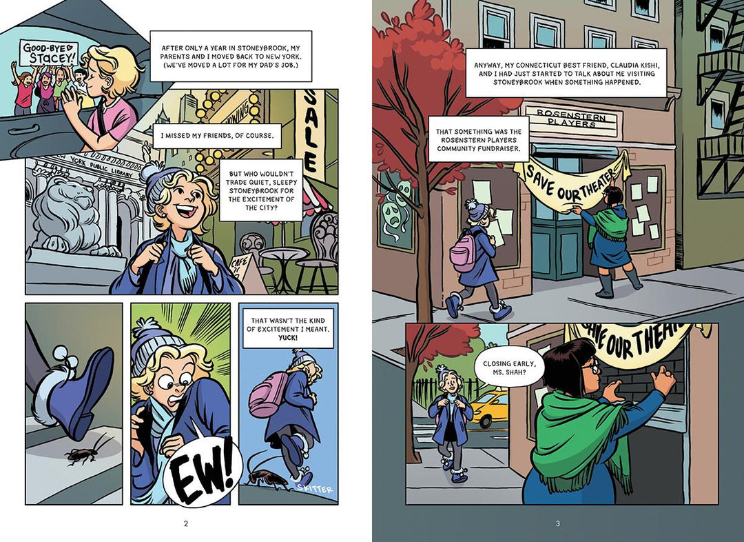 Stacey's Mistake: A Graphic Novel (The Baby-Sitters Club #14)