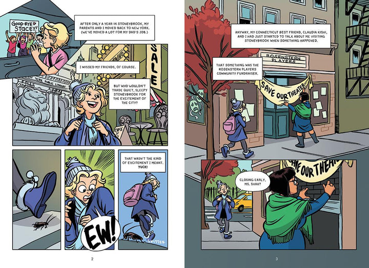 Stacey's Mistake: A Graphic Novel (The Baby-Sitters Club #14)