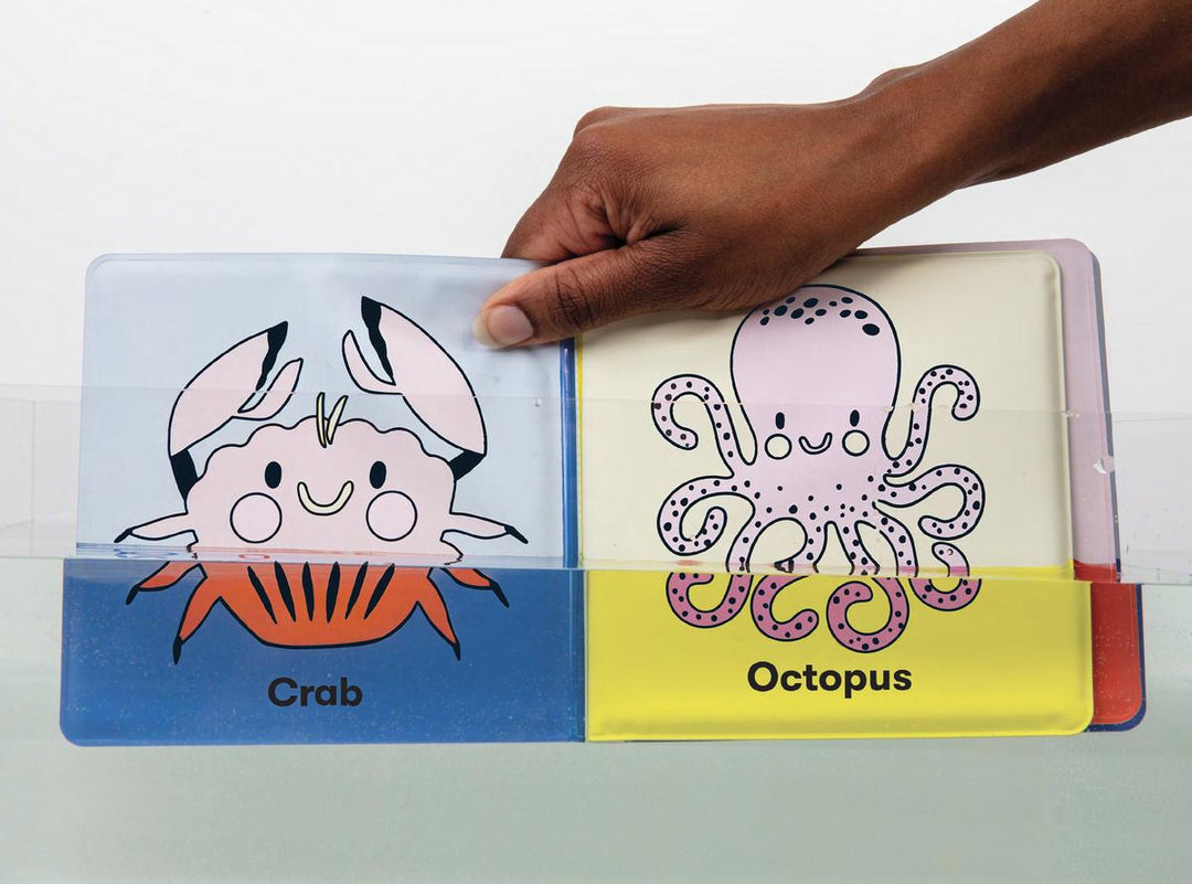 Color the Ocean: Color Magic Bath Book